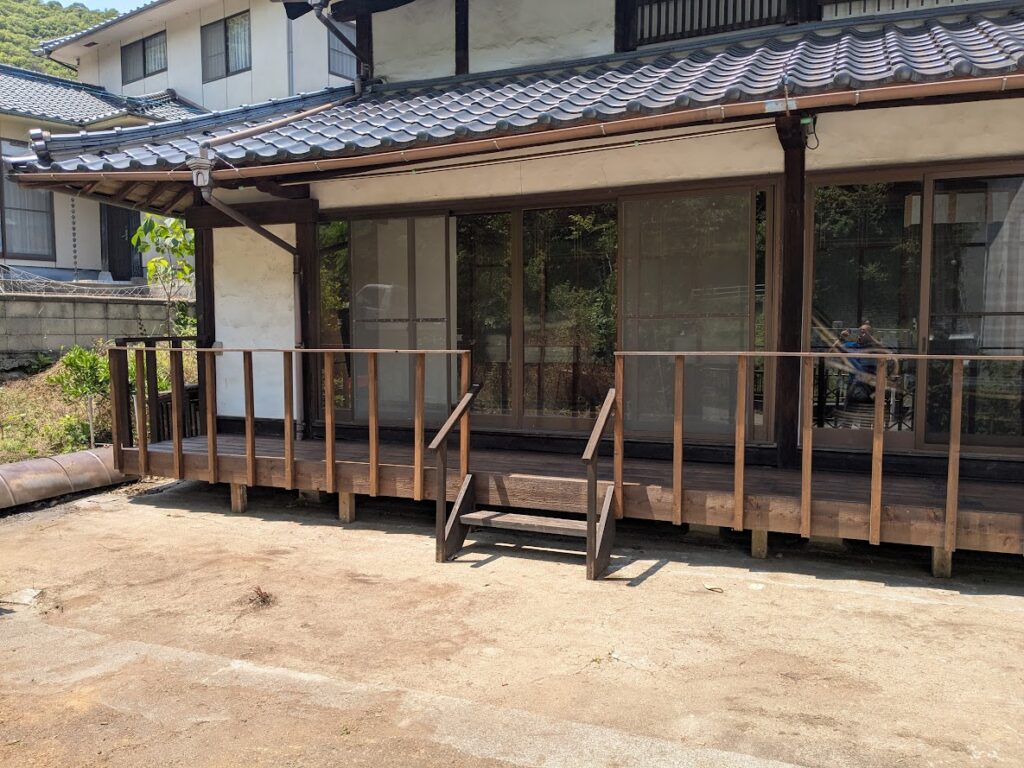 ウッドデッキ修復