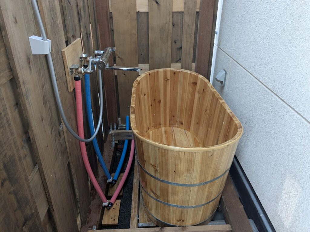 露天風呂をつくりたい
